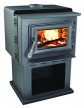 The Breckwell Mahogany Wood Burning Stove