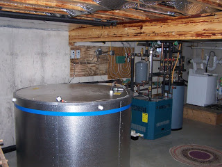 In Basement Hot Water Collapsible Insulated Storage Tank 500 gal In Basement Hot Water Collapsible Insulated Storage Tank 500 gal