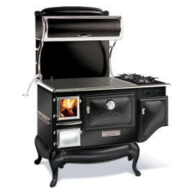 Elmira Fireview 1842-G 48” Wood Cookstove Gas Range Elmira Fireview 1842-G 48” Wood Cookstove Gas Range