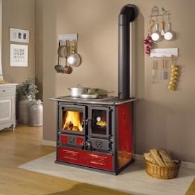 La Nordica Rosa Reverse Wood Cookstove La Nordica Rosa Reverse Wood Cookstove