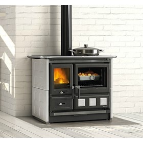 La Nordica Rosa XXL - Maiolica Wood Cookstove La Nordica Rosa XXL - Maiolica Wood Cookstove