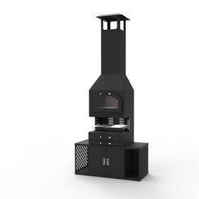Teba Therm TB-11 BBQ Grill with Oven Teba Therm TB-11 BBQ Grill with Oven