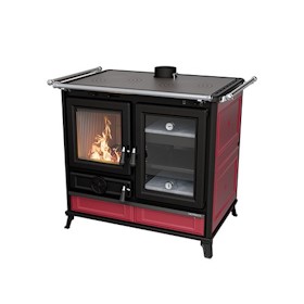 Thermorossi Margherita Bordeaux Wood Cookstove Thermorossi Margherita Bordeaux Wood Cookstove