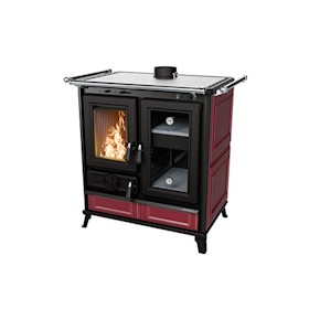 Thermorossi Melissa Bordeaux Wood Cookstove Thermorossi Melissa Bordeaux Wood Cookstove