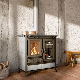 Thermorossi Melissa Soapstone Wood Cookstove Thermorossi Melissa Soapstone Wood Cookstove