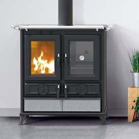 Thermorossi Violetta Soapstone Wood Cookstove Thermorossi Violetta Soapstone Wood Cookstove
