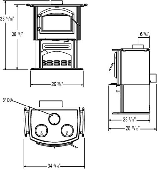 1150 Napoleon Wood Gourmet Cookstove 1150 Napoleon Wood Gourmet Cookstove