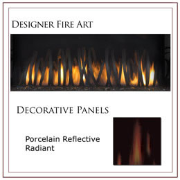 LHD45 Linear Napoleon Direct Vent Gas Fireplace LHD45 Napoleon Linear Direct Vent Gas Fireplace